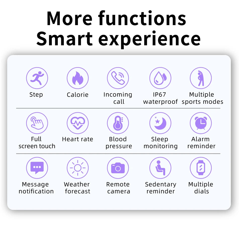 LIGE 2025 Smart watch Ladies