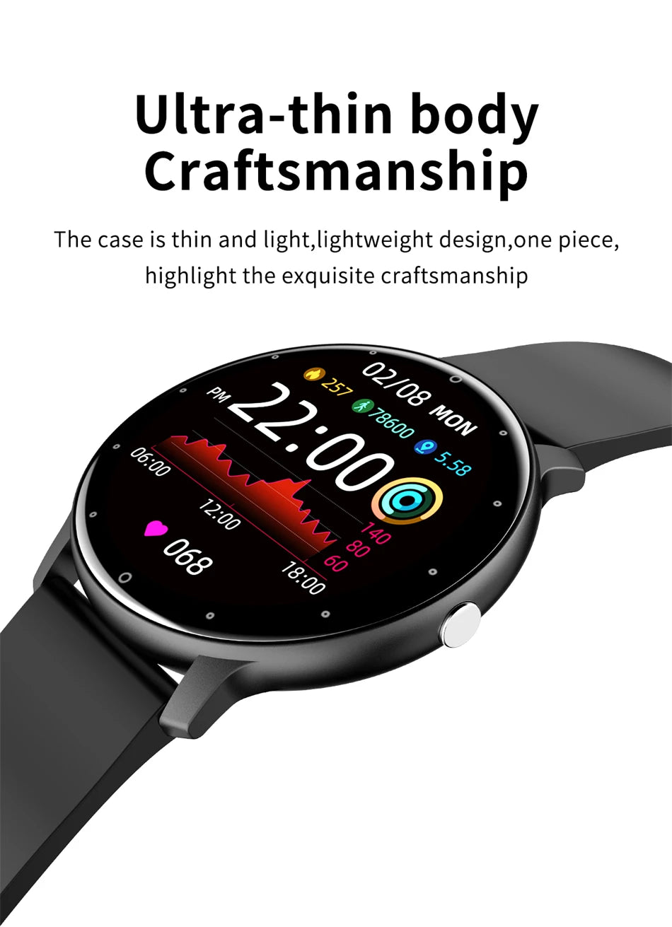 LIGE Smart Watch Men Bluetooth 5.2 Waterproof